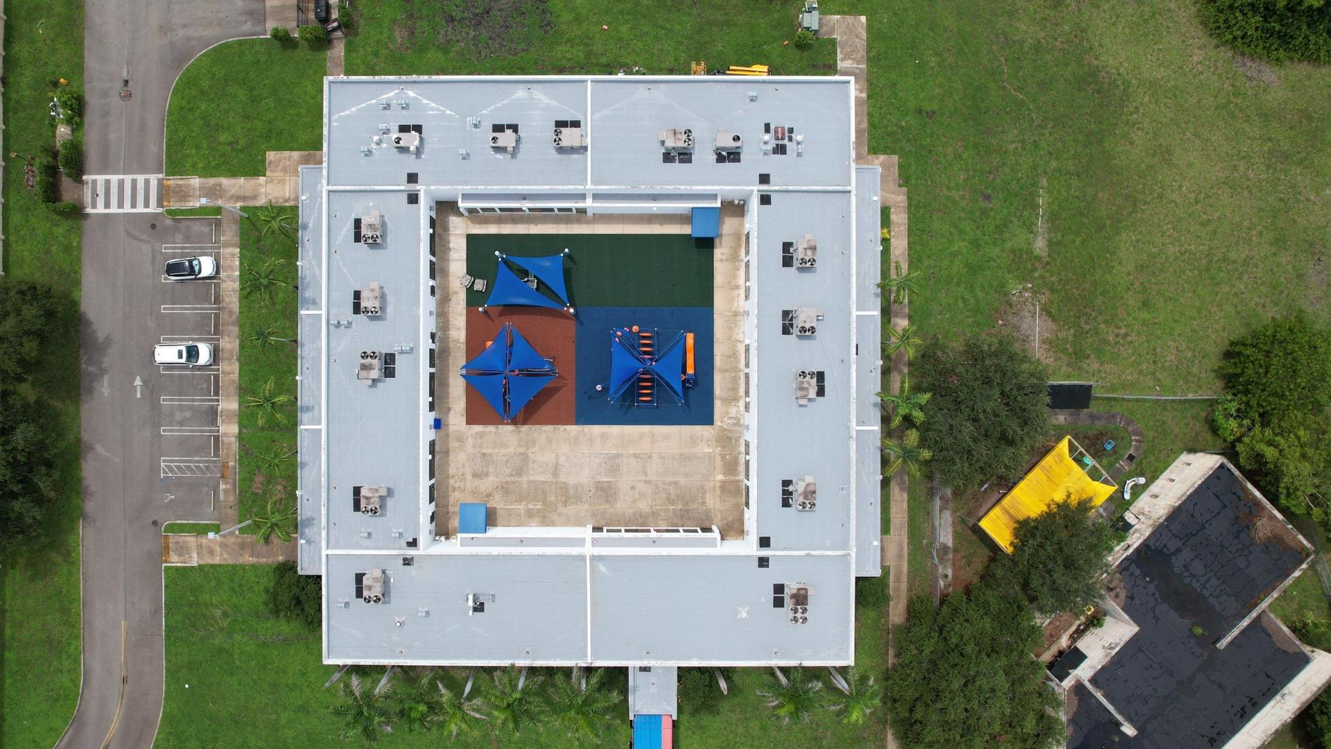 YWCA School Miami Gardens gaf modified bitumen roof